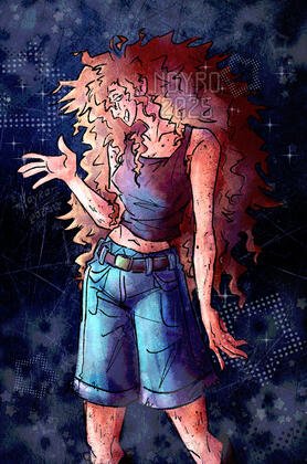 Fullbody, simple background